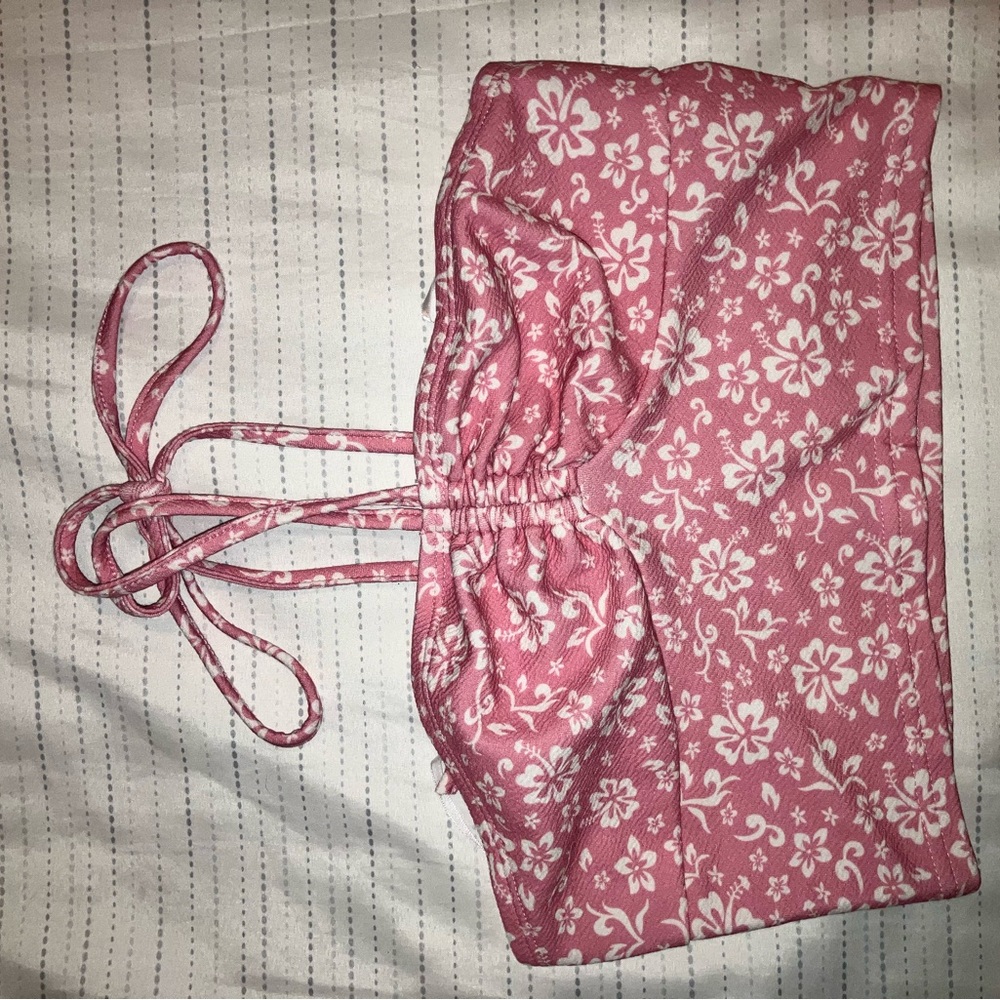 Pink Crop Top